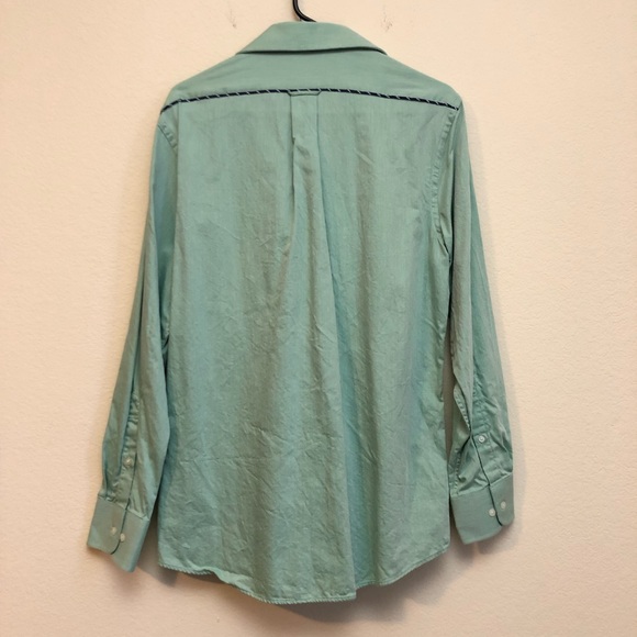 IZOD Cool FX Slim-Fit Button-Down Shirt (E) - Picture 2 of 4